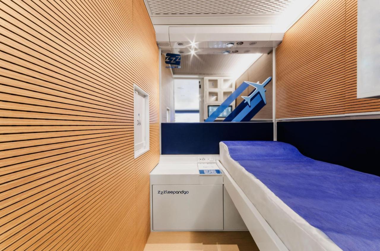 Resting Pods - Zzzleepandgo Wien Airport 施韦夏特 外观 照片